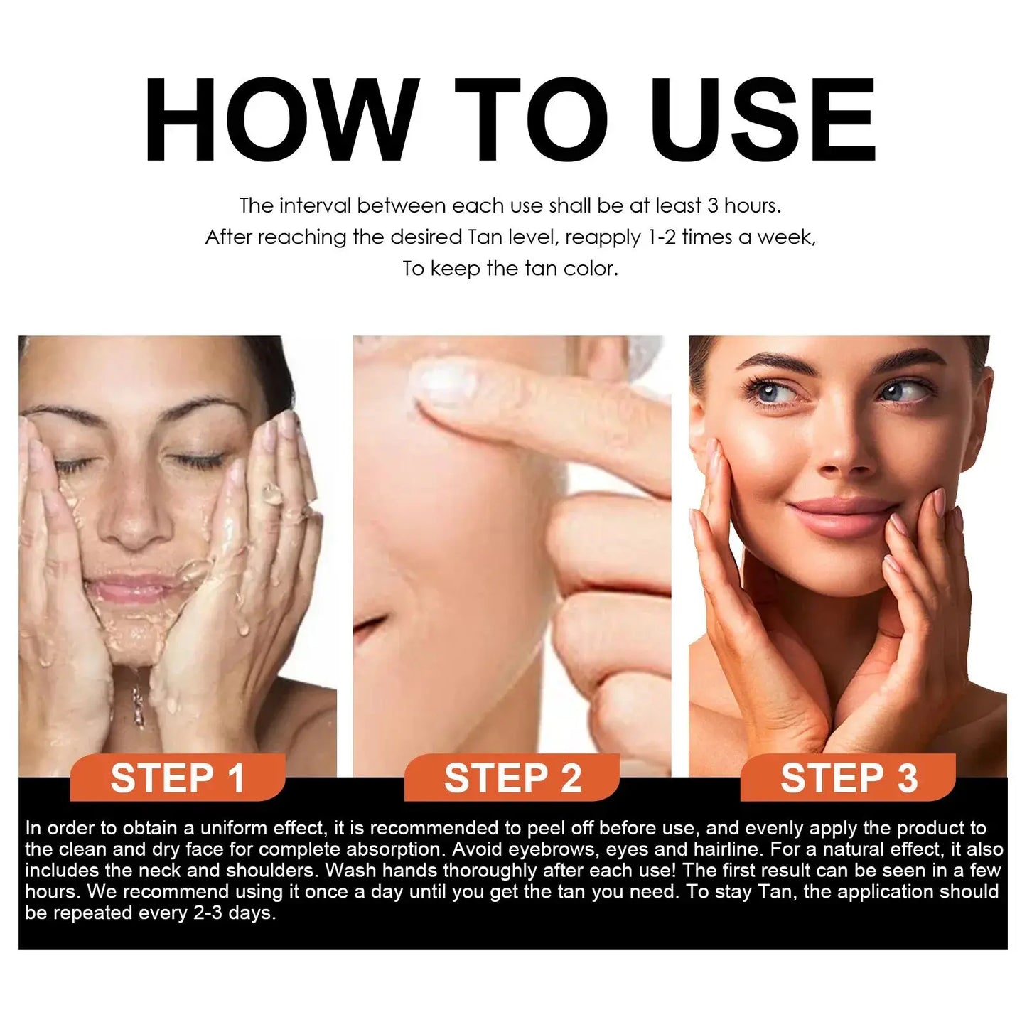 EELHOE Natural Self-Tanning Cream - Long-Lasting Sunless Bronzer for Face & Body - Nourishing Suntan Lotion for a Radiant Golden Glow