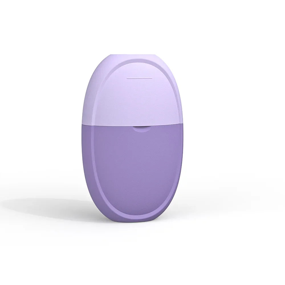 Silicone Ice Face Roller for Face & Eye - Reusable Ice Cube Roller Massager for De-Puffing, Skin Tightening & Natural Glow