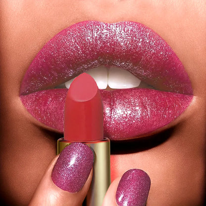 Matte Velvet Lipstick - Long-Lasting Waterproof Formula - Richly Pigmented Smooth Application for All Skin Types