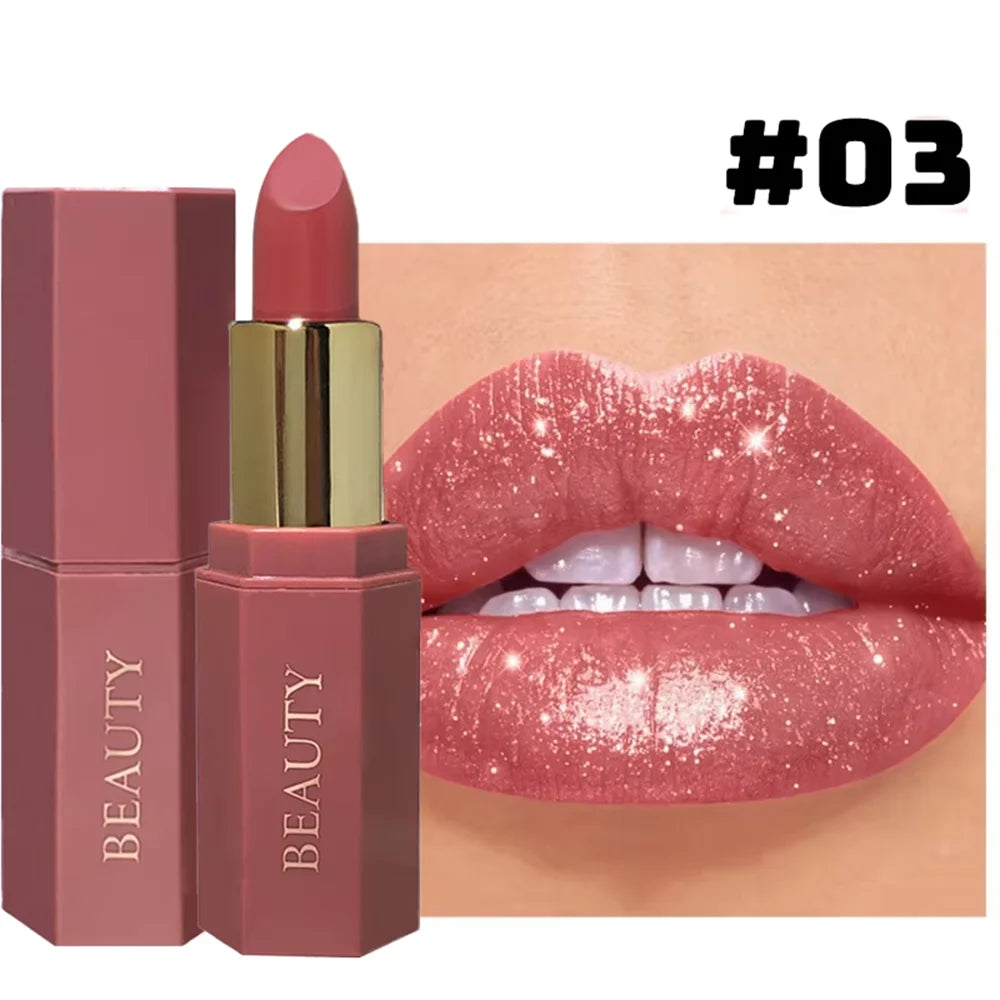 Matte Velvet Lipstick - Long-Lasting Waterproof Formula - Richly Pigmented Smooth Application for All Skin Types