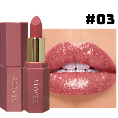 Matte Velvet Lipstick - Long-Lasting Waterproof Formula - Richly Pigmented Smooth Application for All Skin Types