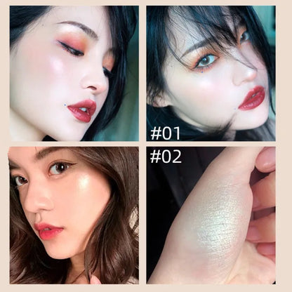 Judydoll Starlight Highlighting Powder - Shimmer Glow Face Contour & Illuminator for a Professional Water-Light Radiant Finish