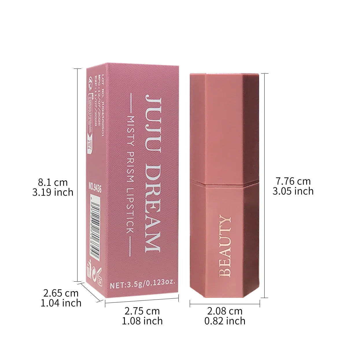 Matte Velvet Lipstick - Long-Lasting Waterproof Formula - Richly Pigmented Smooth Application for All Skin Types