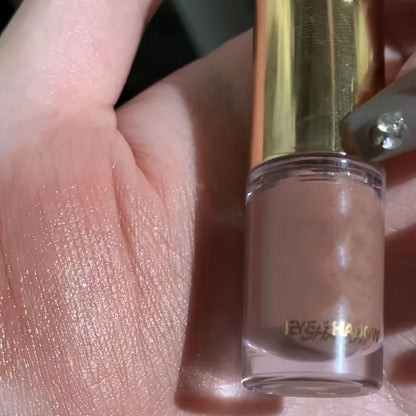 قلم ظلال عيون سائل مزدوج اللمسة النهائية - مكياج عيون مقاوم للماء بلمسة نهائية مطفية ولمسة نهائية لامعة معدنية - ظلال عيون كريمية تدوم طويلاً ومقاومة للتلطخ