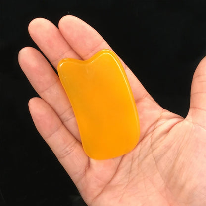 Aura Glow Resin Gua Sha - Skin Tightening & Stress Relief Massager