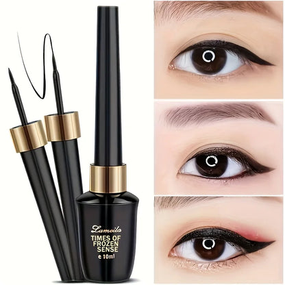 Professional Liquid Eye Liner Pen - Precision Tip, Quick-Drying & Waterproof - Ultra-Black Smudge-Proof Formula for All-Day Long-Lasting Wear