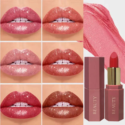 Matte Velvet Lipstick - Long-Lasting Waterproof Formula - Richly Pigmented Smooth Application for All Skin Types