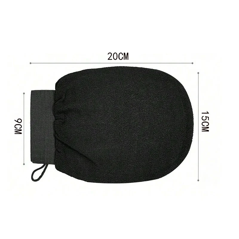 Premium Silk Exfoliating Glove for Body & Face - Deep Cleansing Scrub Mitt for Tan Removal, Skin Smoothing, and Invigorating Massage