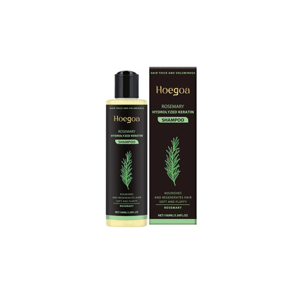Natural Rosemary Hair Growth Shampoo - Deep Cleansing Scalp Treatment for Strengthening, Anti-Dandruff & Volumizing Care
