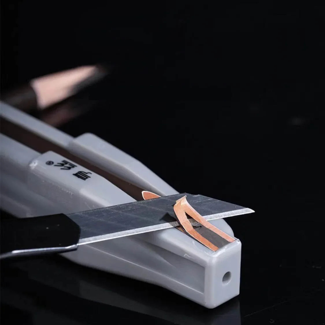 Professional Hard Formula Eyebrow Pencil - Waterproof & Smudge-Proof Flat Tip Brow Liner for Natural Hair-Like Definition - Long-Lasting Peel-Off Pencil