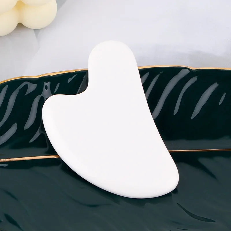 Aura Glow Resin Gua Sha - Skin Tightening & Stress Relief Massager