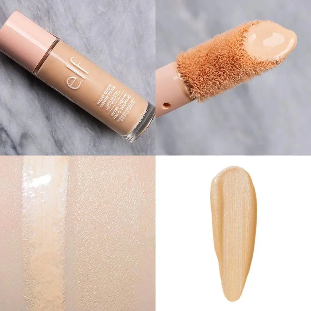 ELF High-Definition Face Concealer - Full Coverage & Long-Lasting Waterproof Liquid Concealer - Professional Smooth Finish for All Skin Types