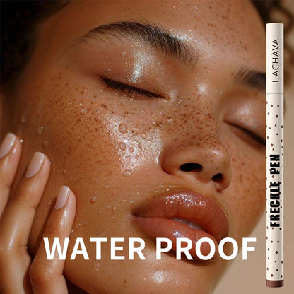 Natural Realistic Freckle Pen - Quick-Drying Waterproof Faux Freckle Makeup - Long-Lasting Sunkissed Glow Pen (Available in 5 Natural Shades)