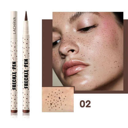 Natural Realistic Freckle Pen - Quick-Drying Waterproof Faux Freckle Makeup - Long-Lasting Sunkissed Glow Pen (Available in 5 Natural Shades)
