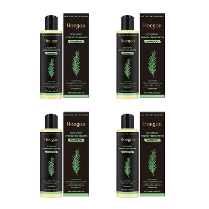 Natural Rosemary Hair Growth Shampoo - Deep Cleansing Scalp Treatment for Strengthening, Anti-Dandruff & Volumizing Care
