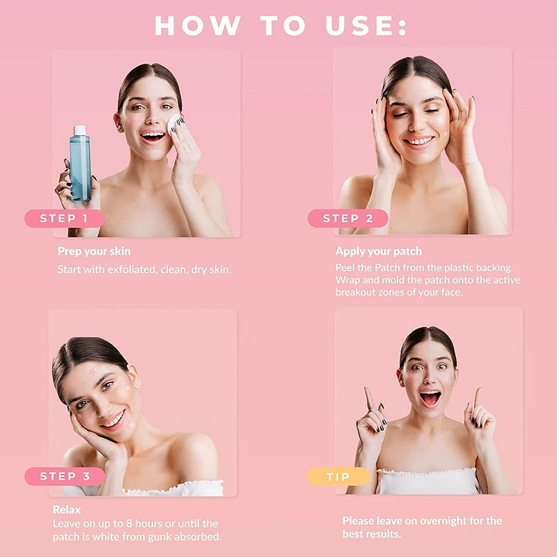 112 Pcs Star-Shaped Acne Pimple Patches - Colorful Hydrocolloid Skin Care Stickers for Spot Concealing & Fast Healing - Fun & Effective Acne Treatment