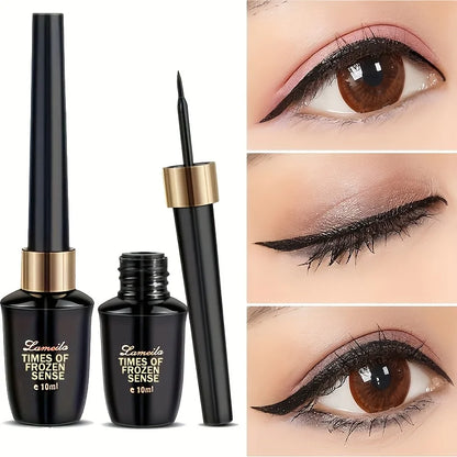 Professional Liquid Eye Liner Pen - Precision Tip, Quick-Drying & Waterproof - Ultra-Black Smudge-Proof Formula for All-Day Long-Lasting Wear