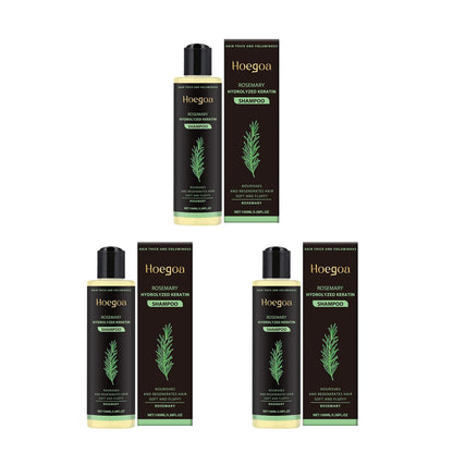 Natural Rosemary Hair Growth Shampoo - Deep Cleansing Scalp Treatment for Strengthening, Anti-Dandruff & Volumizing Care