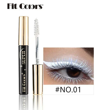 5D Silk Fiber Lash Color Mascara - Waterproof & Long-Lasting 14 Vibrant Colors - 3D Volume & Extreme Length for Creative Eye Makeup